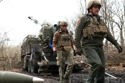 Ukrainian troops in Russia