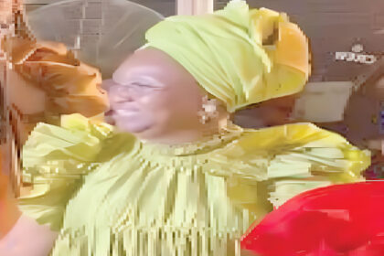 Dame Bimbola Fashola dances at 60