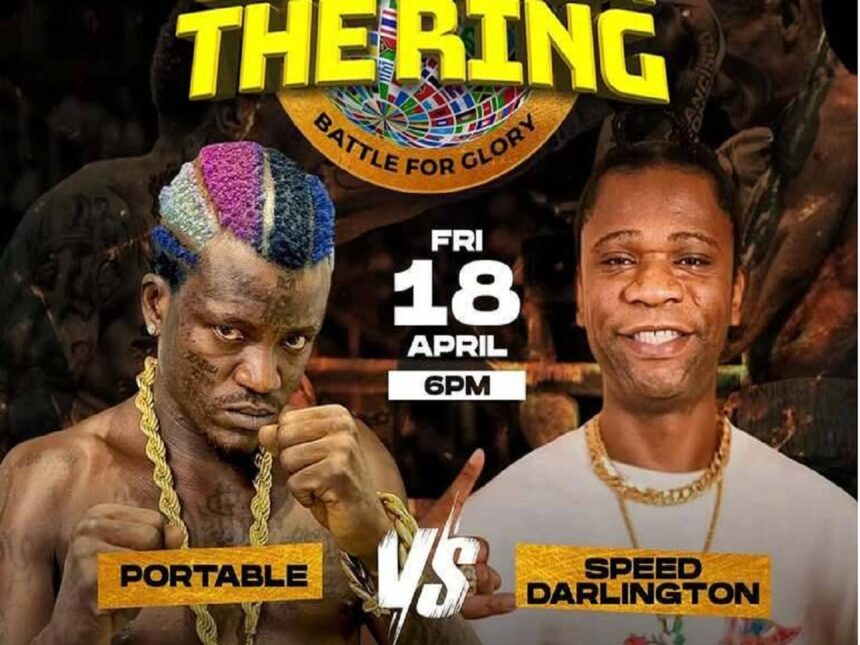 Portable speed Darlington set for celebrity