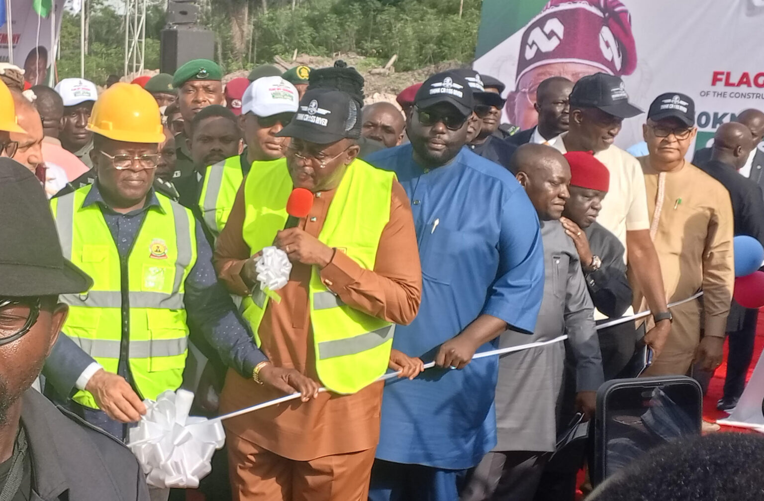 Coastal highway: FG launches construction of 65km 3-lane dual carriageway in Cross River