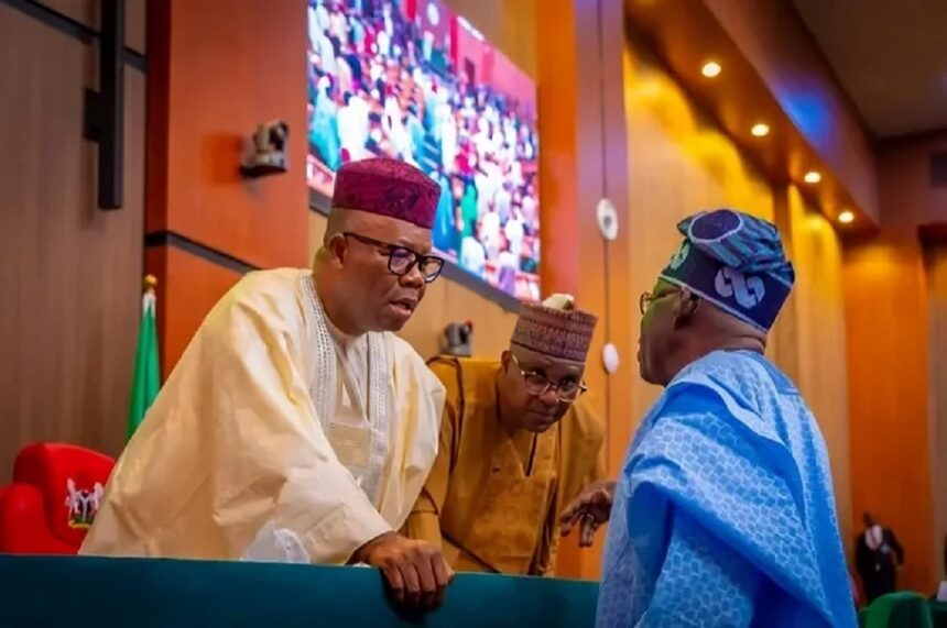 Tinubu and NASS leadership, Senate President Akpabio and Speaker Tajudeen Abbas, National Assembly and Executive,