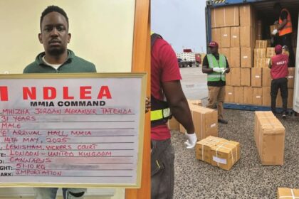 NDLEA intercepts N6.5bn opioids in Lagos, Rivers ports, nabs two Britons