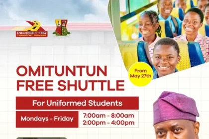 OMITUNTUN free shuttle for school children