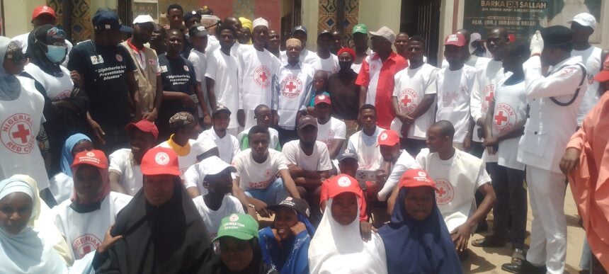 Zamfara Red Cross donates items to General Hospital, PHC