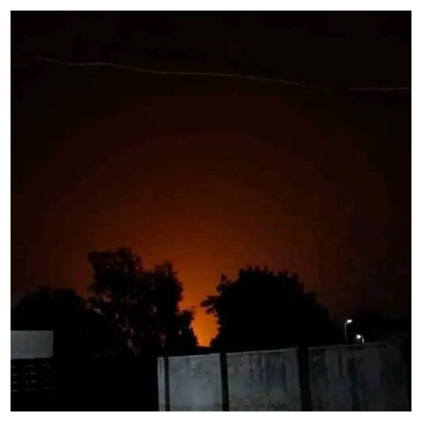 Fire guts Giwa barracks armoury, sparks Boko Haram fears in Maiduguri