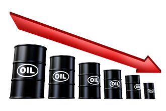 Oil prices drop