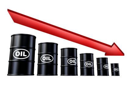 Oil prices drop