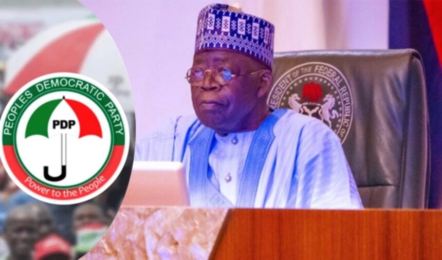 PDP labels Tinubu’s two years a 'nightmare'