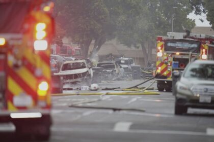US: Small plane crashes in San Diego, setting properties on fire