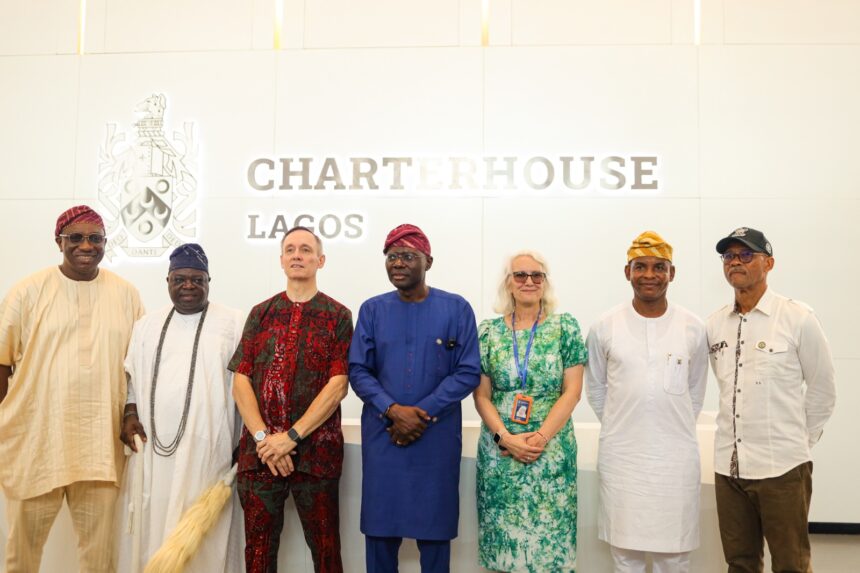 Sanwo-Olu and Charterhouse Lagos