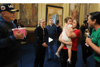 Venezuelan toddler separated from parents in US returns home, president thanks Trump
