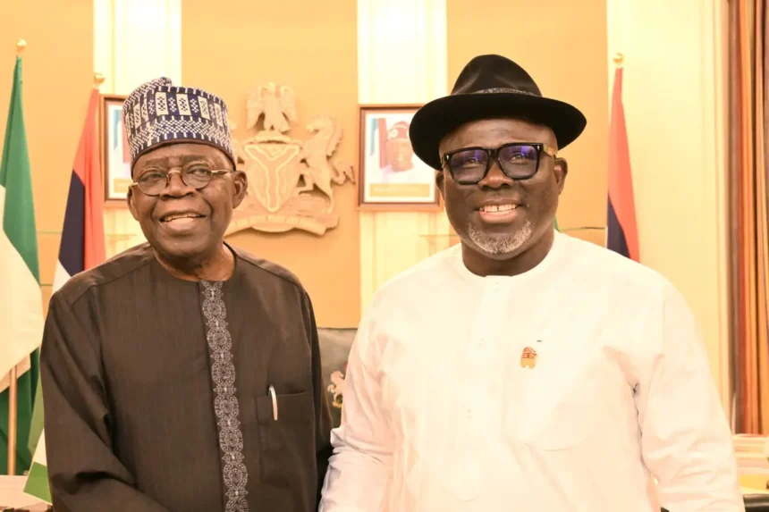Tinubu meets Oborevwori