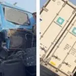 Eko Bridge truck collision