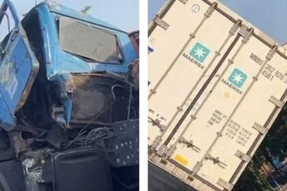 Eko Bridge truck collision