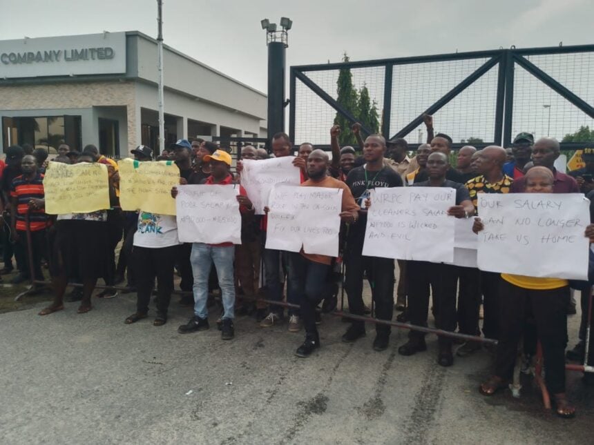Warri Refinery protest