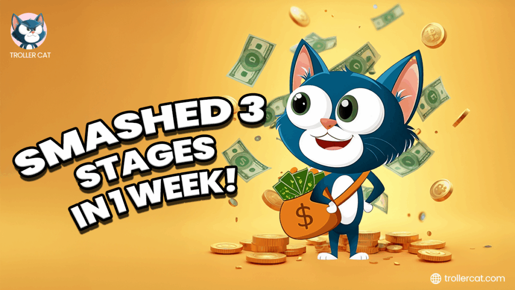 Best 100x Crypto, Troller Cat Presale, Meme Coin 2025, $TCAT Presale Stage, Buy Troller Cat Early, Goatseus Maximus News, Pepe Token Burn, Crypto ROI 2025, Meme Coins to Join, Best Presale Coins. 