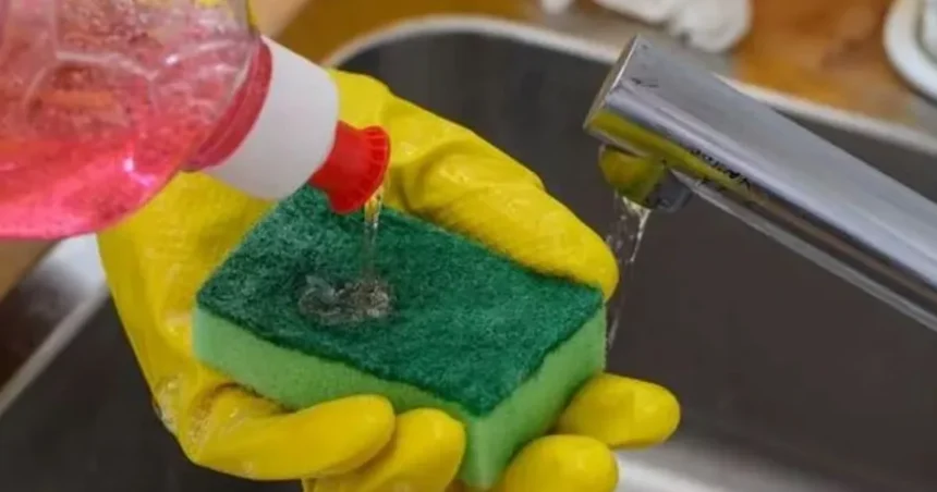 buying washing-up liquid