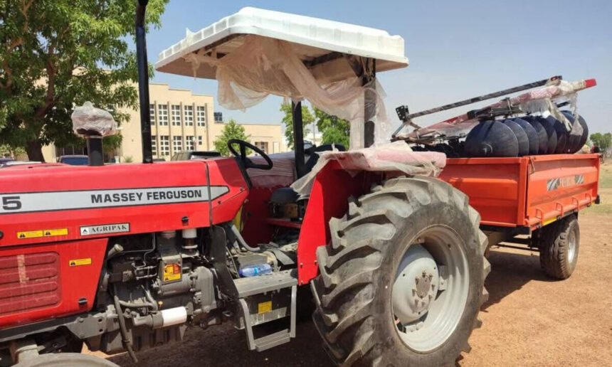 Reps member donates tractor to Bauchi farmers