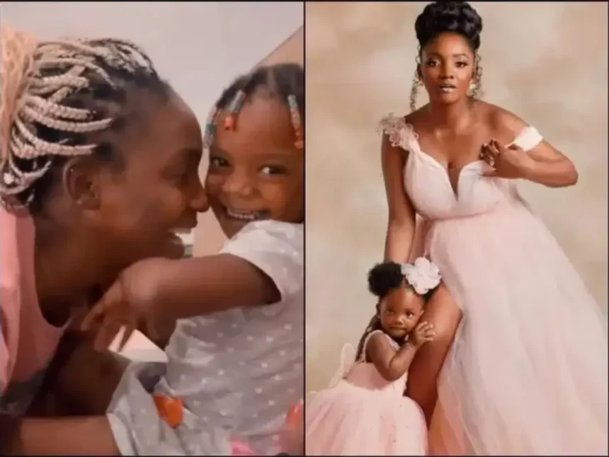 Stop calling my daughter 'Duduke', Simi warns fans