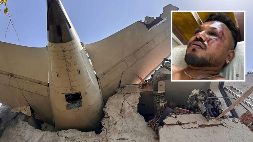 sole survivor of Air India plane crash