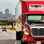 A red truck