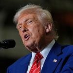Trump vows 'large scale fines' on California after trans-athlete wins competition