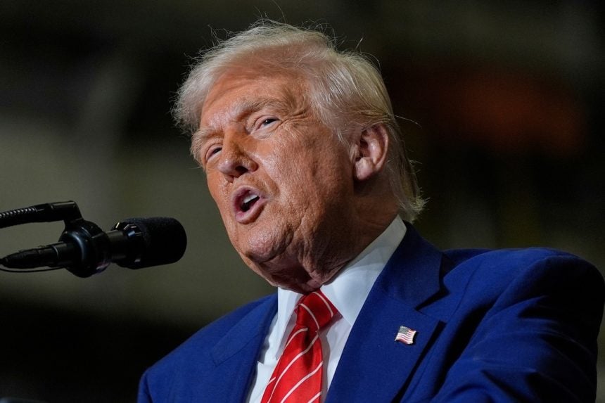 Trump vows 'large scale fines' on California after trans-athlete wins competition
