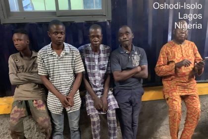 ‘Refuse dumping’: Five men arraigned, remanded in Kirikiri