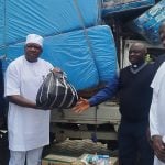 Veritas varsity donates relief materials to flood victims in Niger