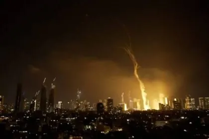 Iran missile attacks at Israel,