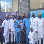 Members of NASFAT UK during Eid-el-Kabir celebration,