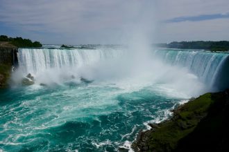 Niagra Falls. This is a great Canadian city spot for mingling