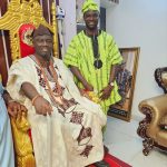 Alaafin Owoade and Prince Oladigbolu