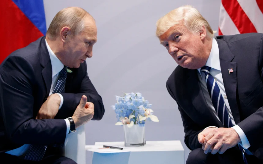Vladmir Putin and Donald Trump discus about Ukraine talks,