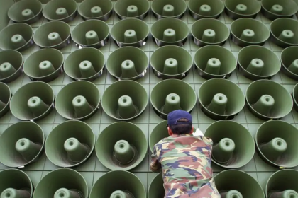 South Korea finally turns off loudspeakers blasting K-Pop Into North Korea