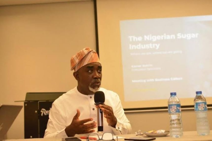 NSDC CEO Kamar Bakrin speaking on sugar production in Nigeria