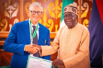 Tinubu confers national honour on Bill Gates