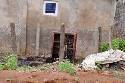A faulty transformer in a Lagos community,