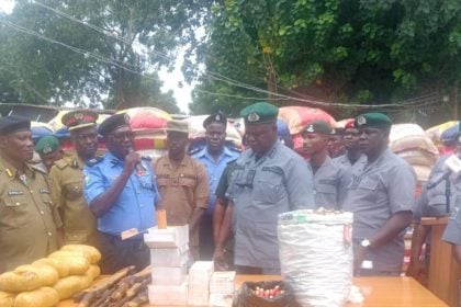 Customs seizes guns, ammunitions, Cannabis Sativa, others in Ogun