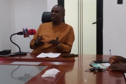 Professor Ezekiel Agbalagba Speaking to members of the Nigeria Union of Journalists (NUJ) Warri Correspondents' Chapel
