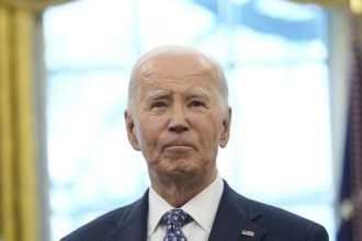 Former US president, Joe Biden, who has undergone surgery to remove cancer