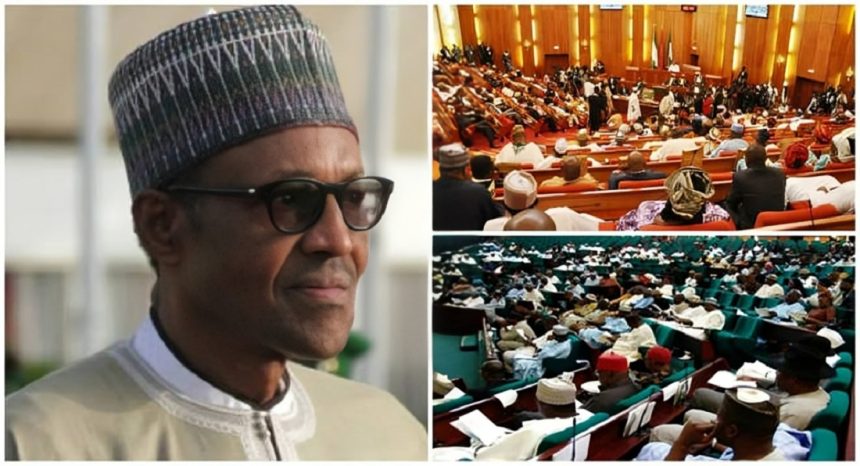 Former President Muhammadu Buhari and both chambers of the National Assembly (NASS).