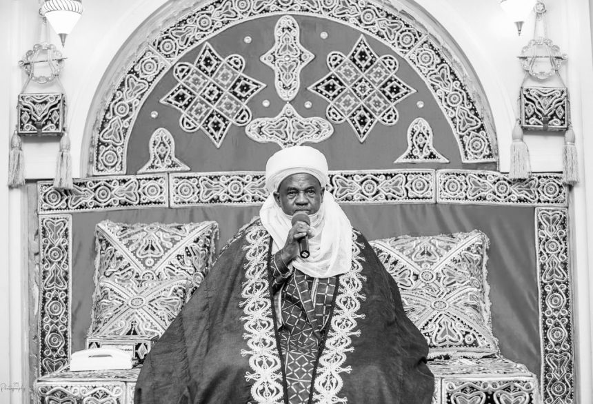 Emir of Gusau in Zamfara, His Royal Highness Dr Ibrahim Bello