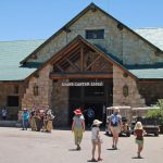 Access point to Grand Canyon lodge
