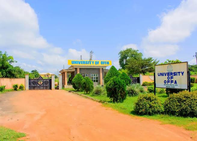 A picture of University of Offa!'s main entrance, Offa varsity begins search for new vice chancellor