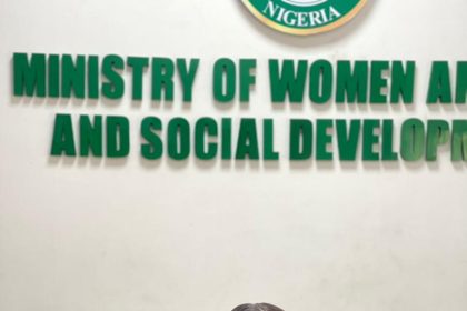 Ogun State Commissioner for Women Affairs and Social Development, Hon. Adijat Adeleye talking