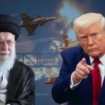 Iran President Masoud Pezeshkian and US President Donald Trump,