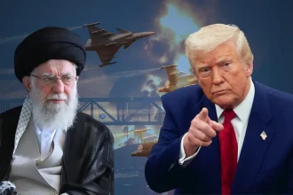 Iran President Masoud Pezeshkian and US President Donald Trump,