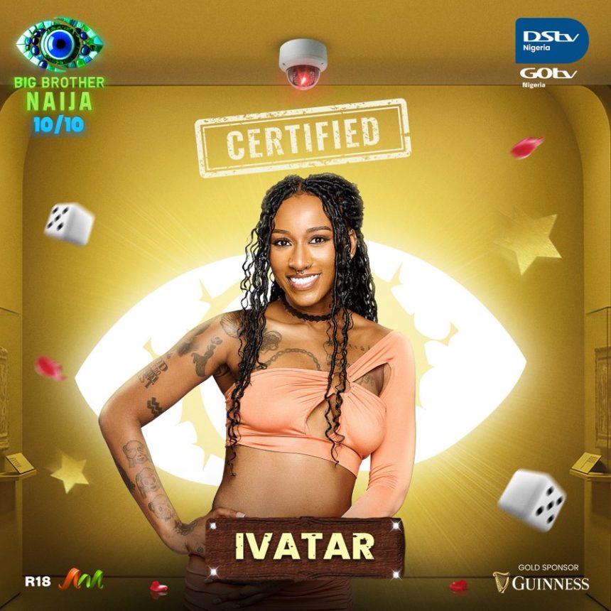 Big Brother Naija season 10 housemates, Ifeyinwa Okafor, better known as Ivatar