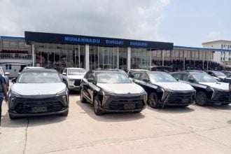 Vehicles distributed by the Kogi government to council chairmen,